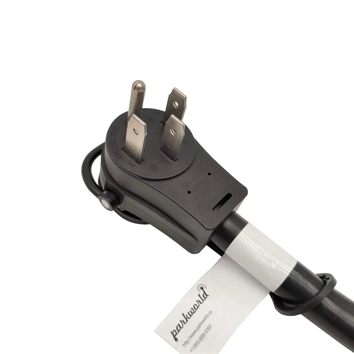 RV 50A Splitter Adapter Cord 14-50P to 14-50R & 10-50R Industrial 3-Prong 50A 250V Female (1.5FT) T239266