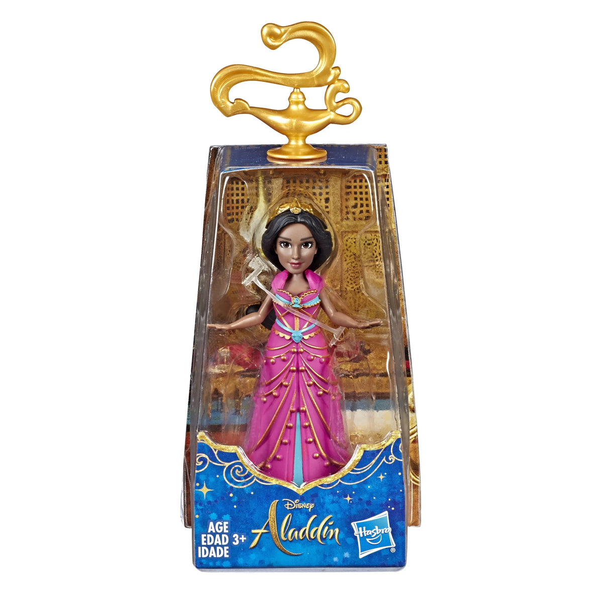 Princess Jasmine Small Doll in Pink Dress T7956