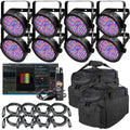 LED Wash Light 8 Pack with Cables and Case G8566