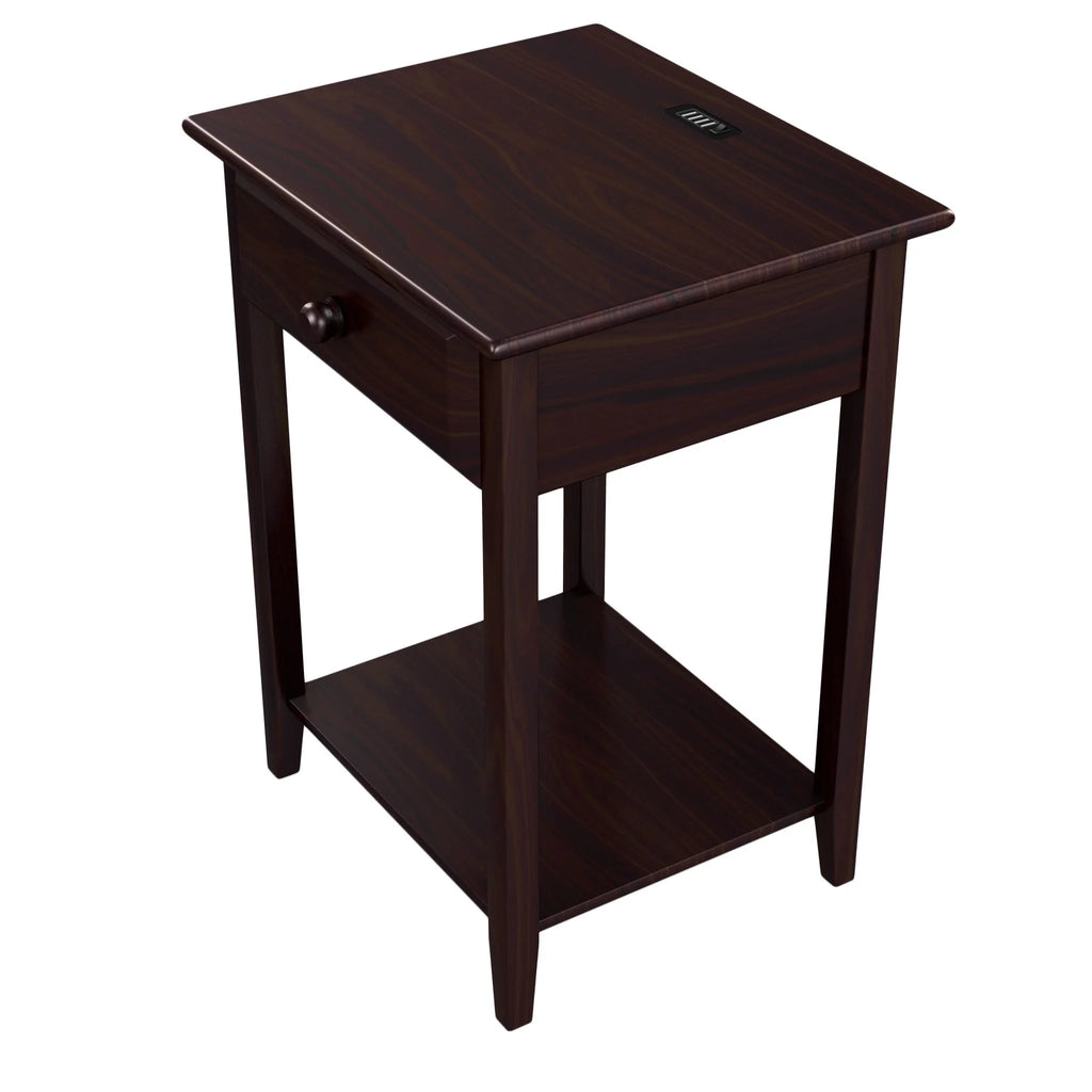 Espresso Night Stand F150120