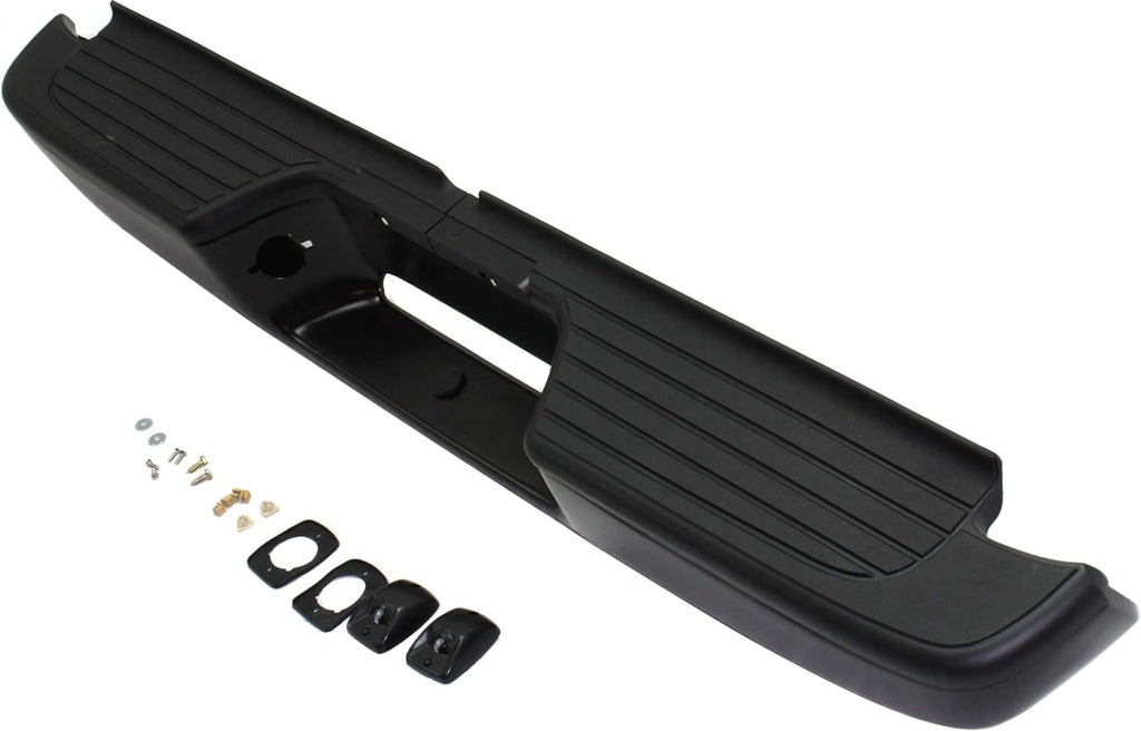 Painted Black Steel Step Bumper I4672