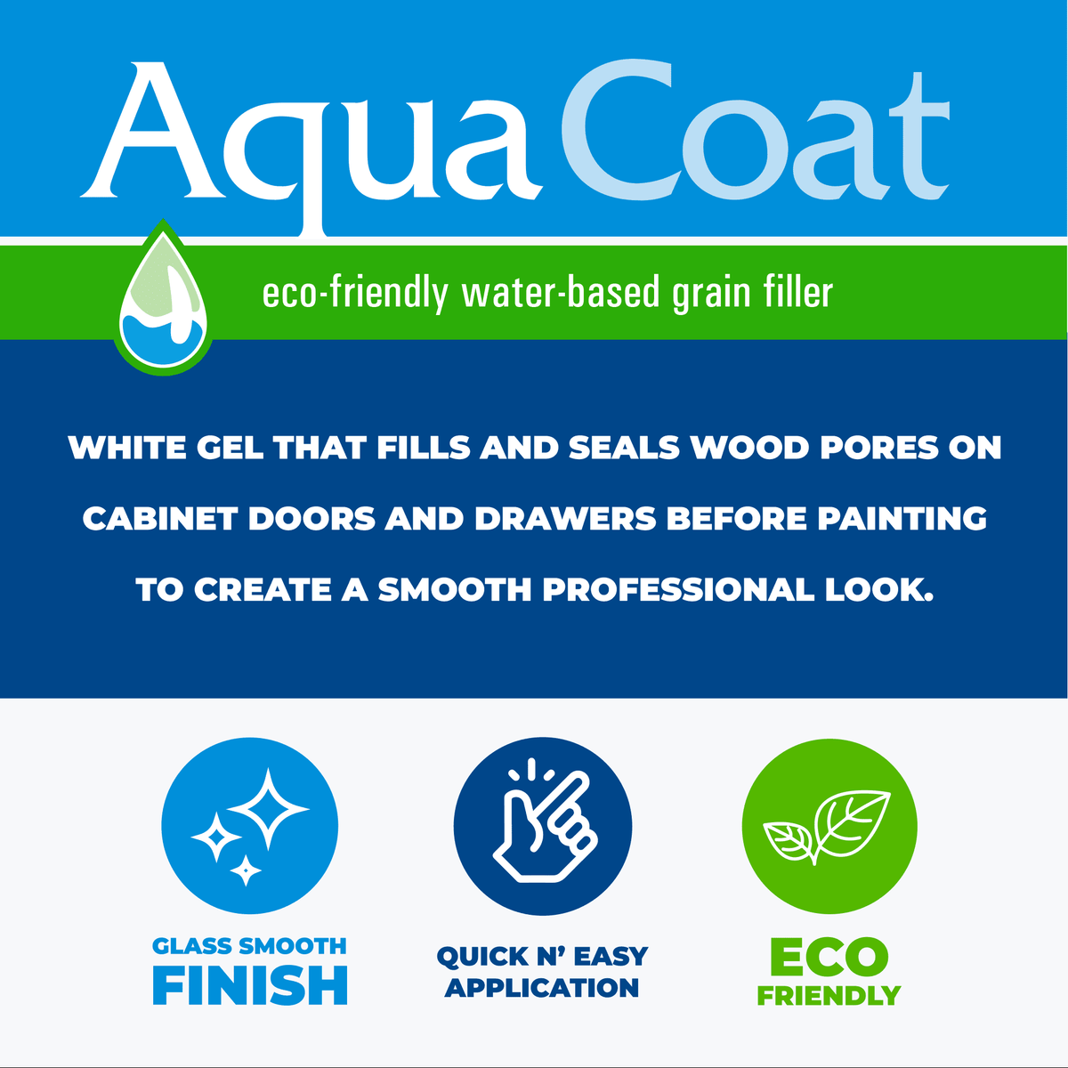 White Water Based Wood Grain Filler P702503