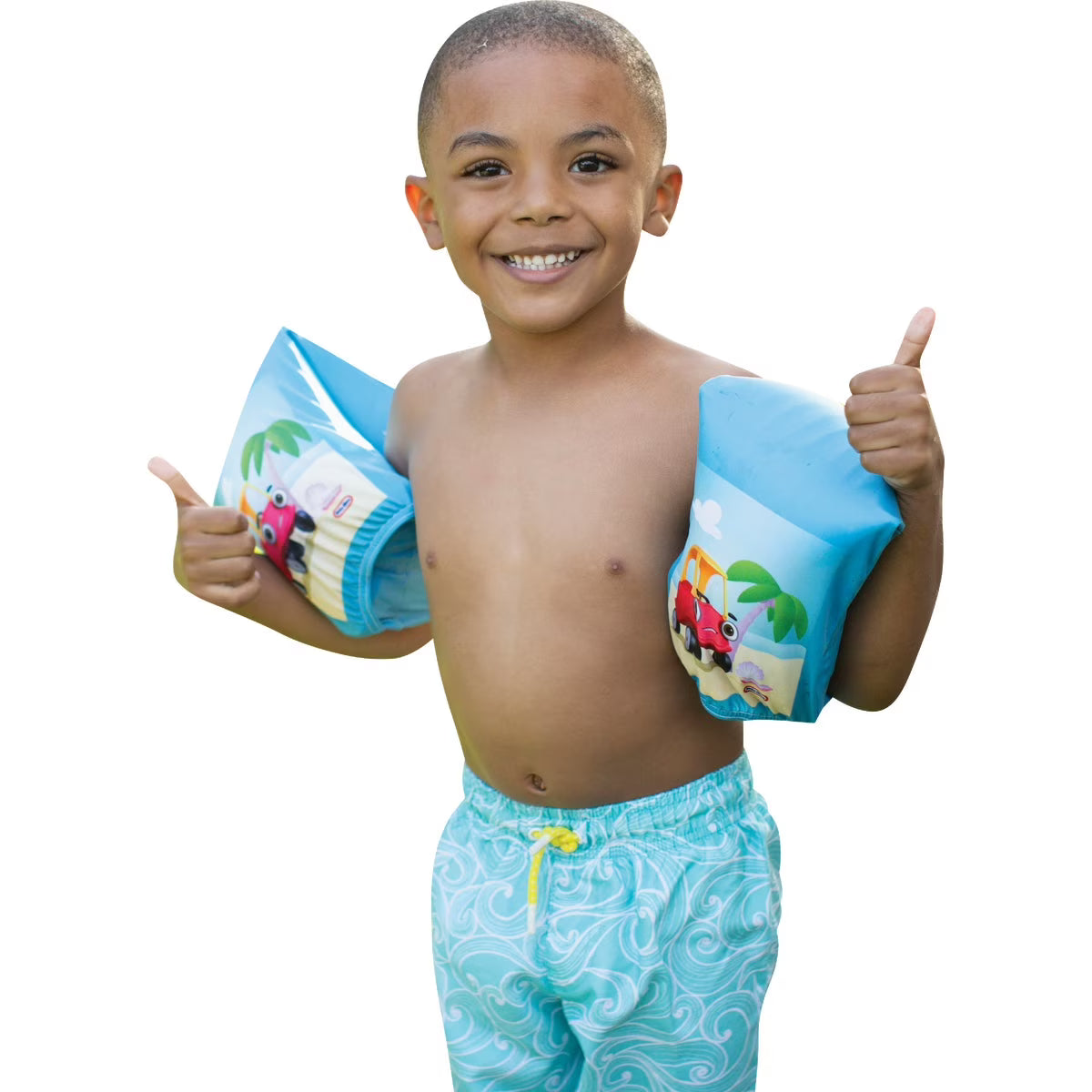 Beach Blue Fabric Arm Floaties S485625
