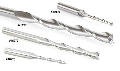 Solid Carbide Foam Cutting Up-Cut Spiral 3/16 Dia x 4 inch Long V529636
