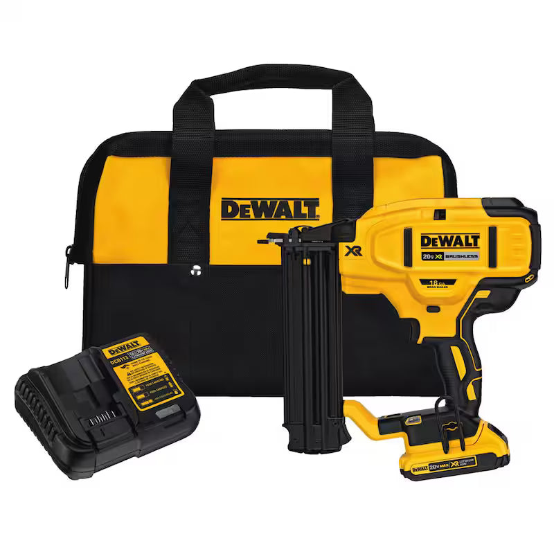 18-Gauge Cordless Brad Nailer Kit with 2.0Ah Batteries A7178