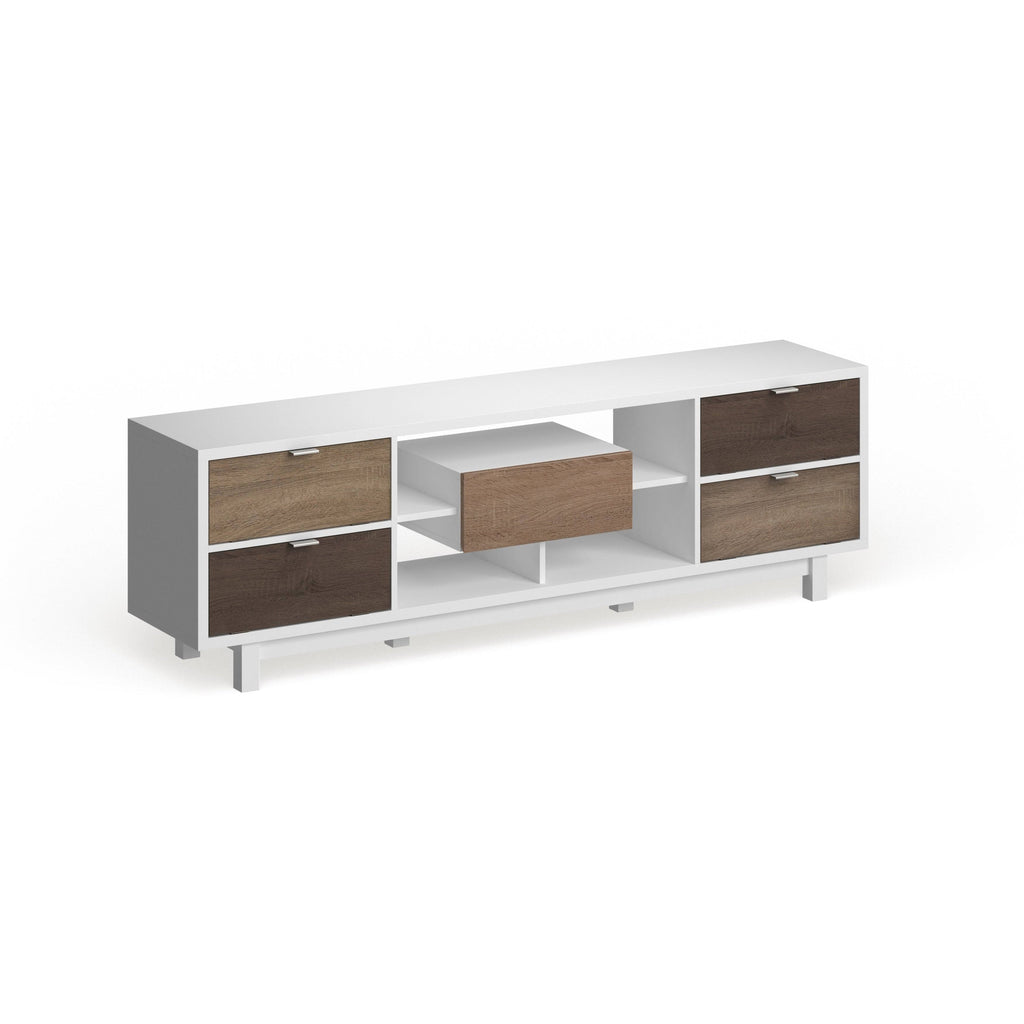 White Wood TV Stand C3646