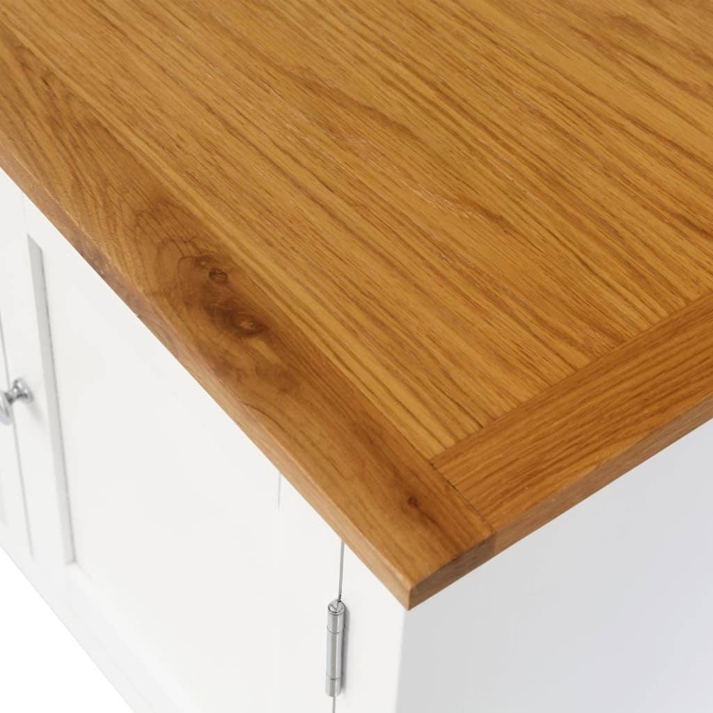 Solid Oak Wood TV Cabinet X108181