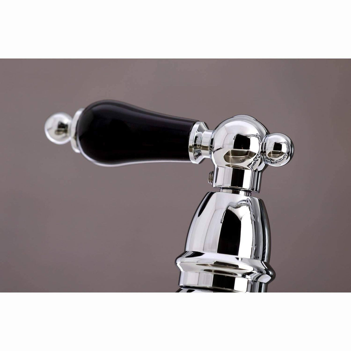 Polished Chrome Kitchen Faucet with Brass Sprayer F457761
