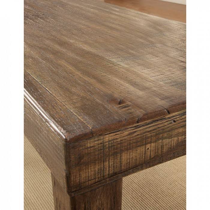 Rustic Oak Small Bench O3144