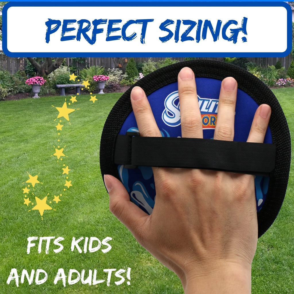 EZ Glove Toss and Catch Ball Game Set, 2 Gloves and 1 Ball Y6692