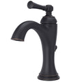 Tuscan Bronze Single Hole Bathroom Faucet F599