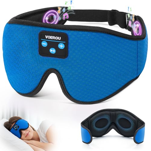 3D Bluetooth Sleep Mask with Headphones J10776