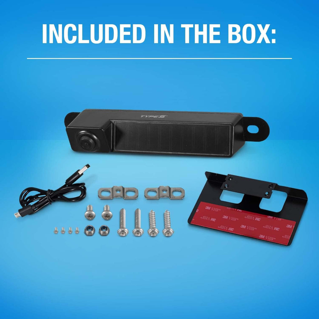 Solar Powered 1080p HD Backup Camera Y18748