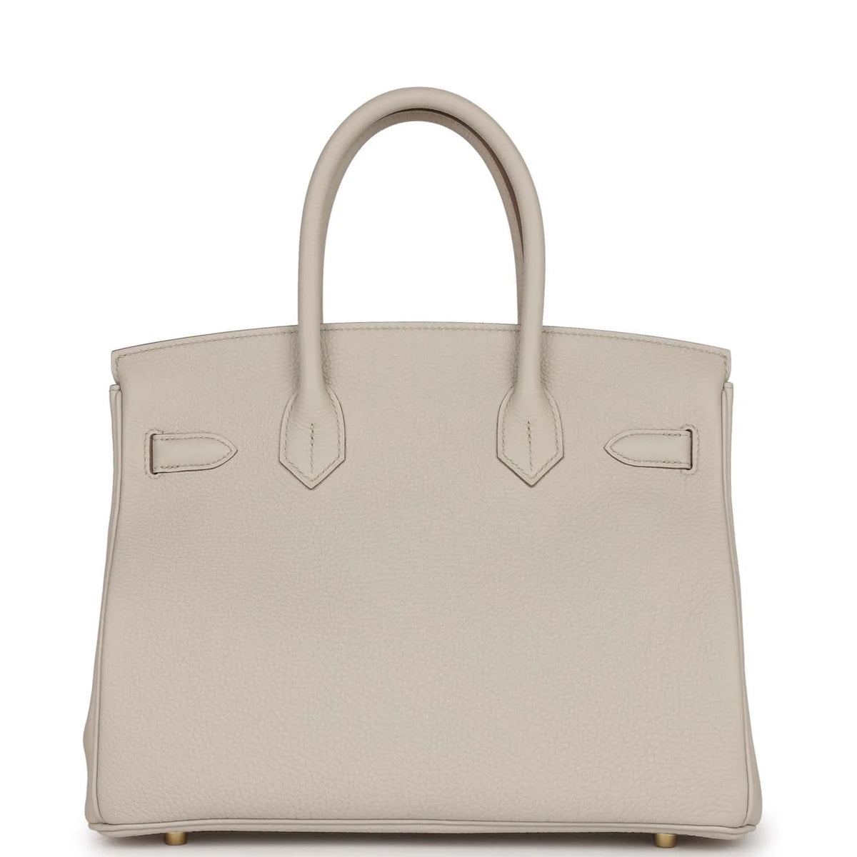 Beton Togo Leather Handbag B48532