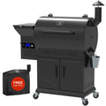 Black Pellet Grill & Smoker U9841