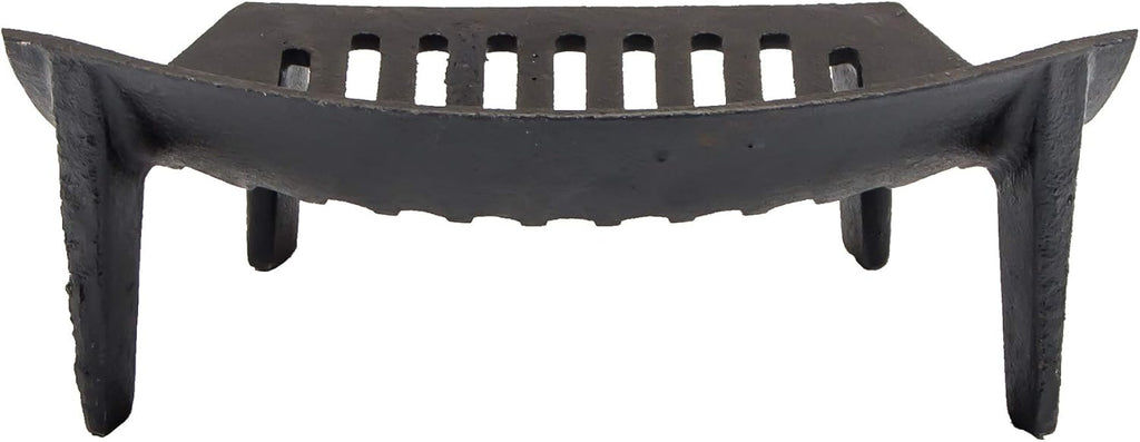 Black 18-Inch Cast Iron Fire Grate P4186