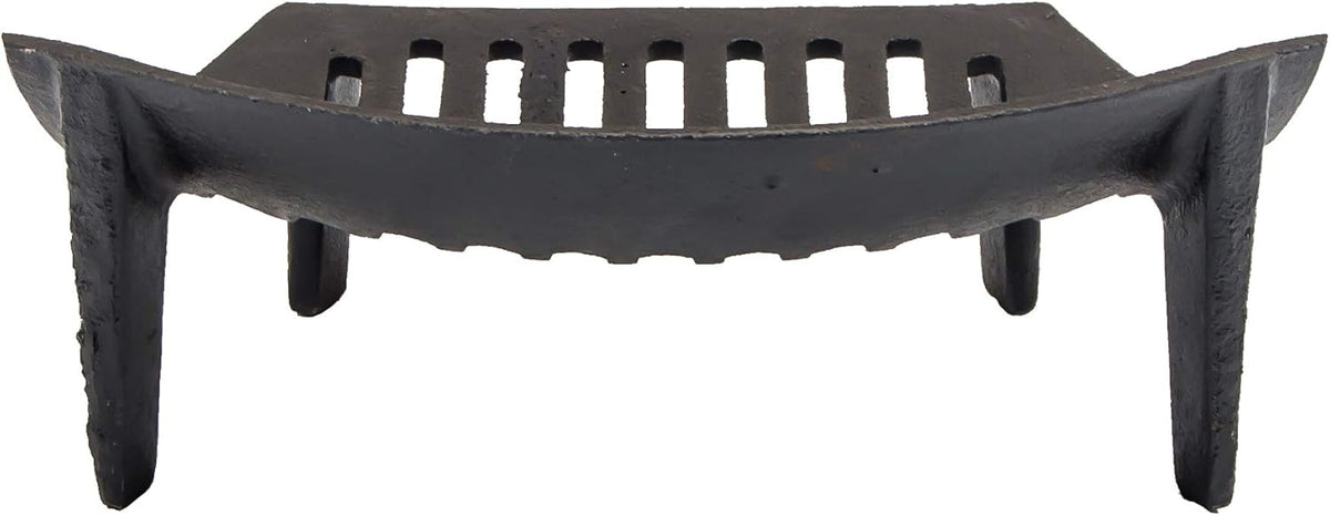 Black 18-Inch Cast Iron Fire Grate P4186