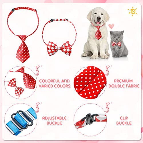 Adjustable Dog Bow Ties Set 70 Pieces G789