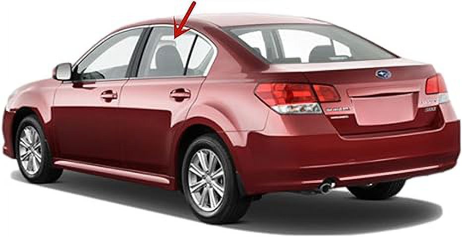 Left Side Rear Door Window Glass for Subaru Legacy 2010-2014 V92364