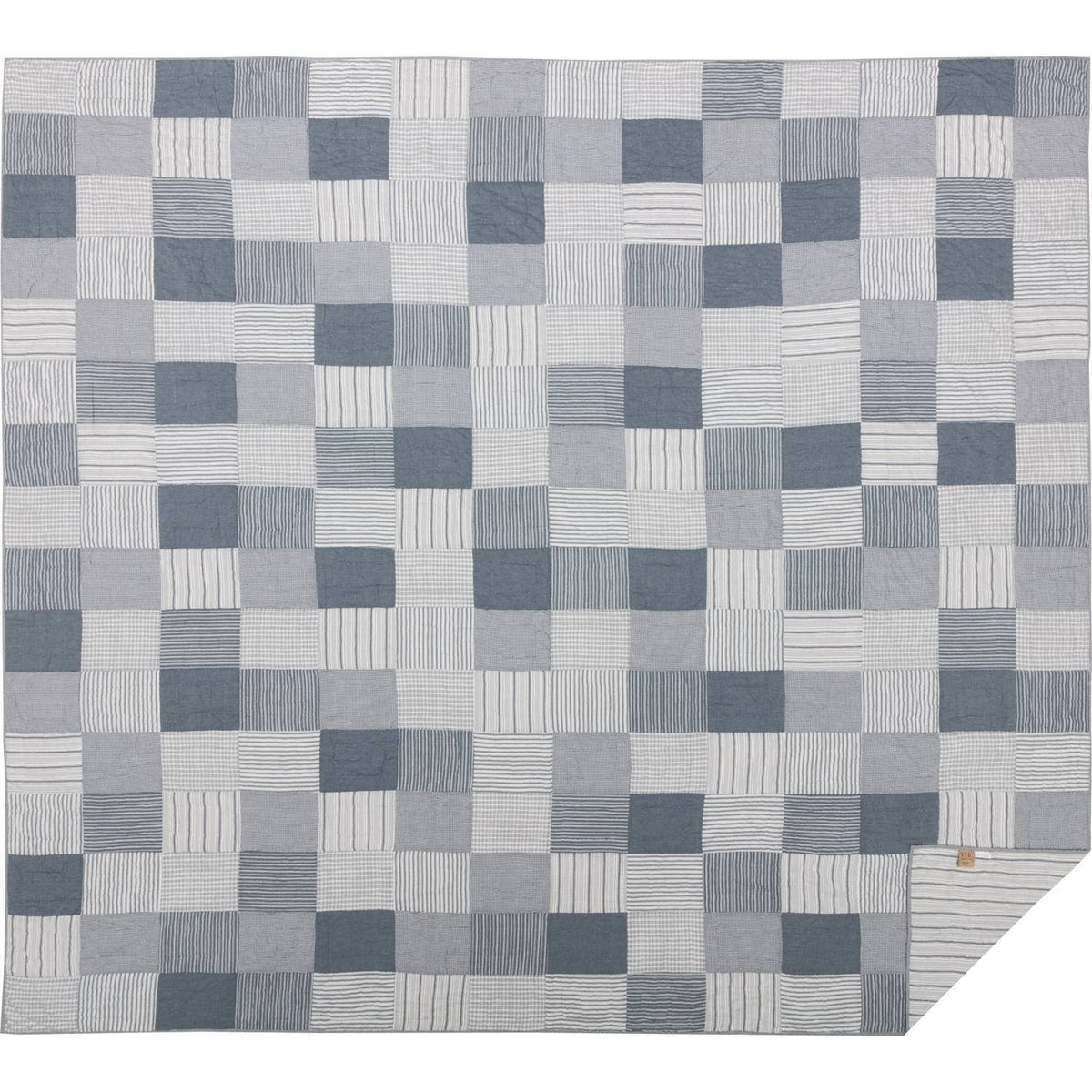 Blue California King Quilt D63874