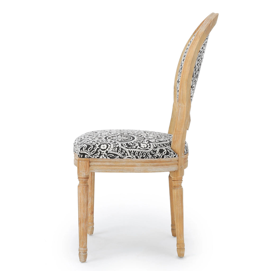 Fabric Dining Chairs Set of 4 S8836