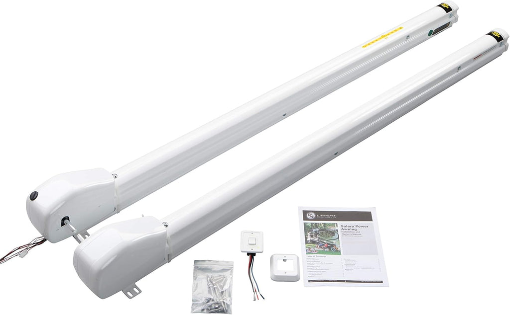 12V Smart Arm Awning Hardware Kit White T1739