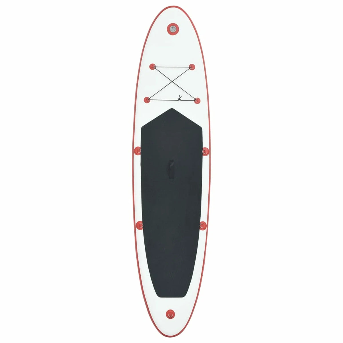 Red and White Inflatable Paddle Board Set R6537