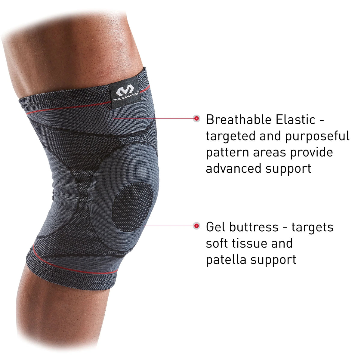 Gray Knee Compression Sleeve L107371