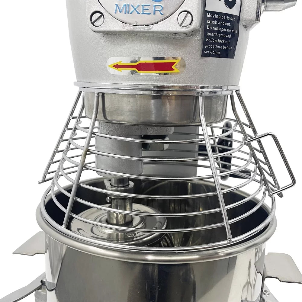 Commercial Dough Mixer 11Qt 3 Speed Stainless Steel C55887