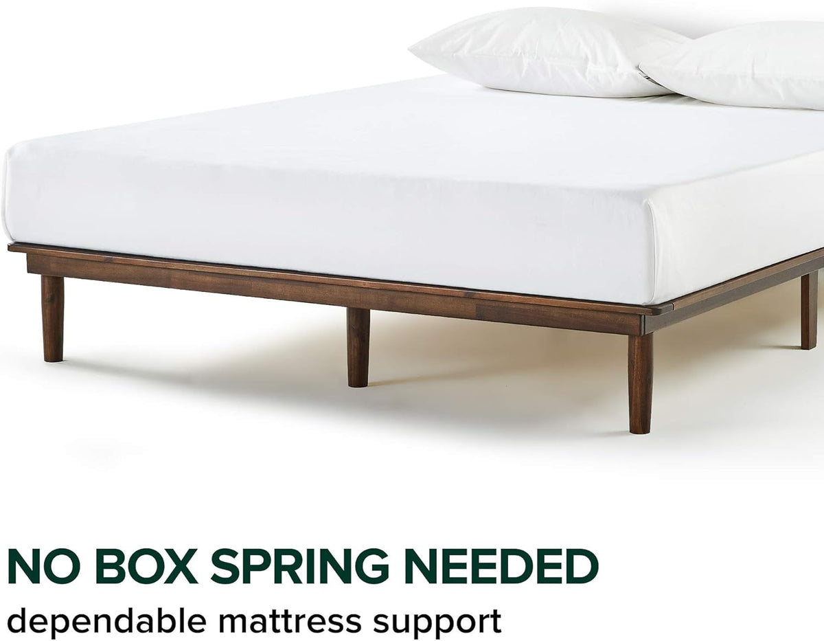 Full Size Solid Acacia Wood Platform Bed Frame U14833