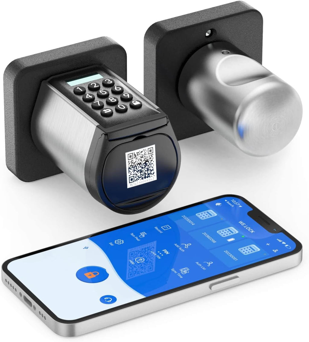 Keyless Entry Electronic Smart Door Lock Wi-Fi Gateway Pack of 2 Z213121