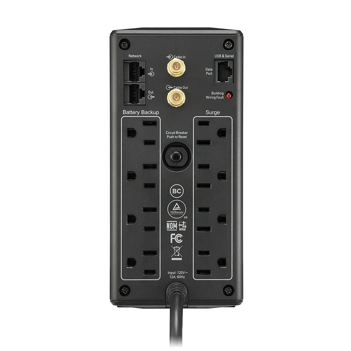 1350VA UPS Battery Backup & Surge Protector with AVR L421