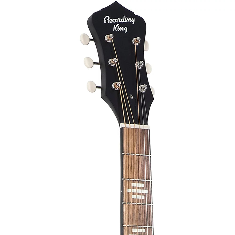 Satin Black Resonator Guitar I581