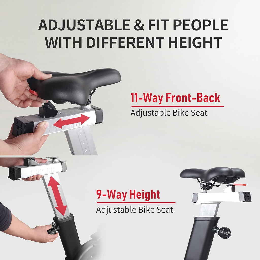 Indoor Cycling Stationary Bicycle with Air Resistance W18143