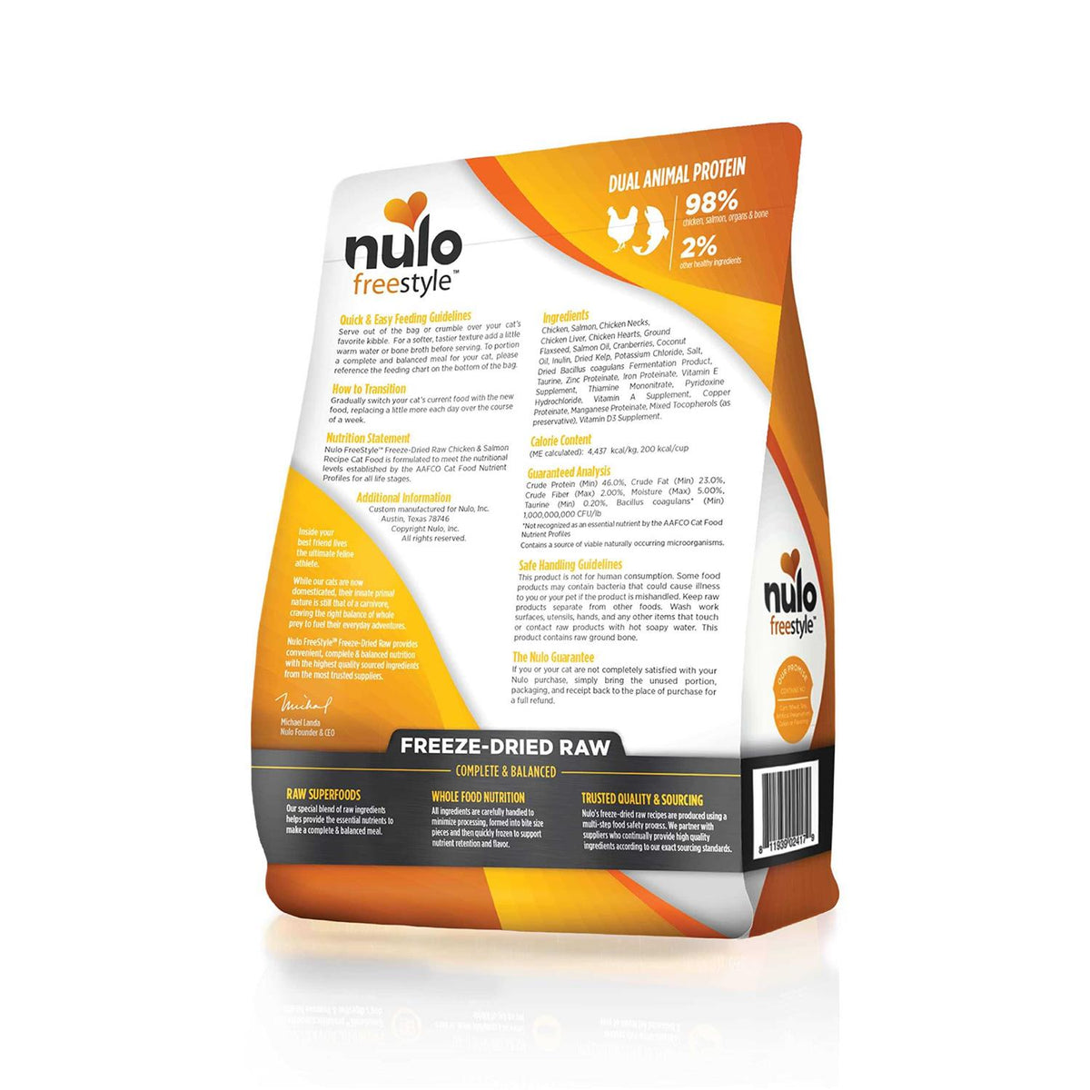 Freeze Dried Raw Cat Food C271586