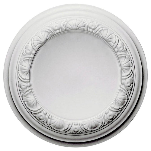 12 1/2 inch x 1 1/2 inch Ceiling Medallion, Hand-Painted O160