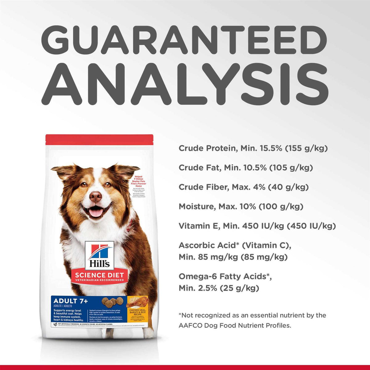 Chicken Adult 7+ Dog Food M540290