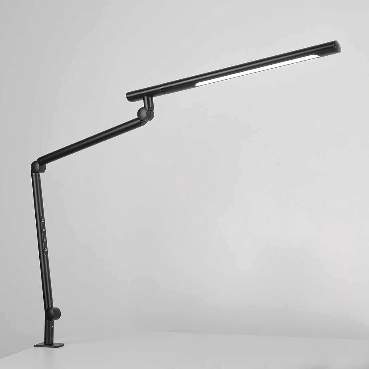 LED Desk Lamp with Clamp, 5 Brightness & Adjustable Color Temperature, 12W R1136