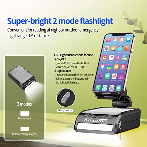 Portable Wireless Bluetooth Speaker with Phone Stand E129791