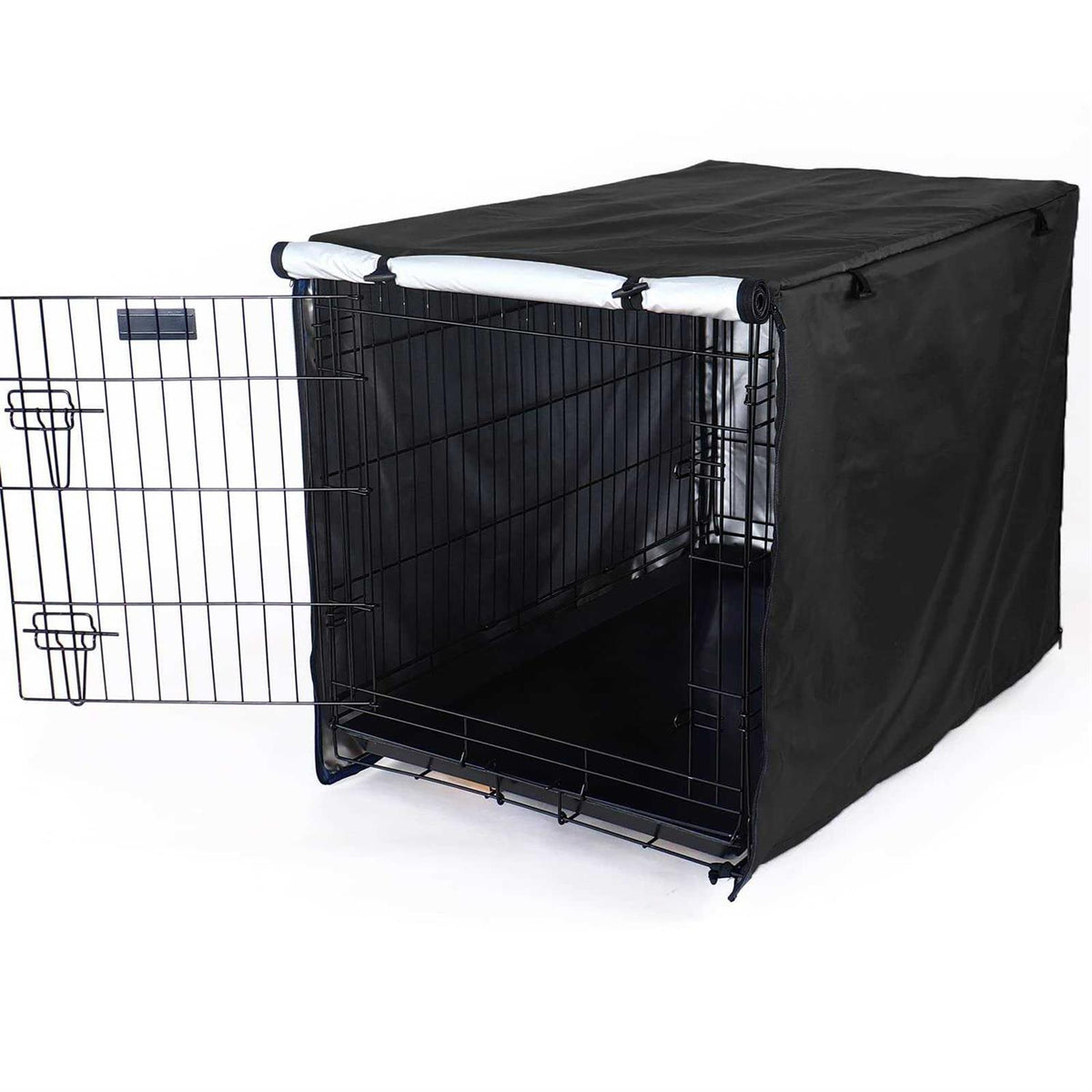 Double Door Waterproof Anti-UV Dog Crate Cover T96373