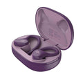 Purple Truly Wireless Earbuds with Charging Case I9269
