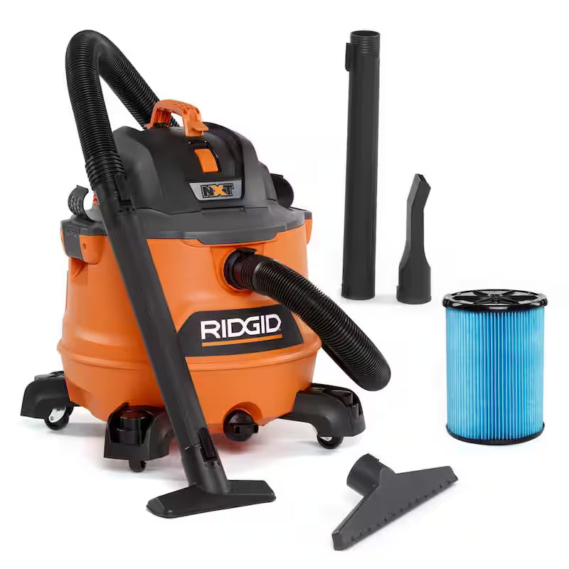 14 Gallon 6.0 Peak HP Wet/Dry Shop Vacuum with Filter and Hose C360607