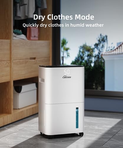 50 Pints Dehumidifier with Drain Hose N5475