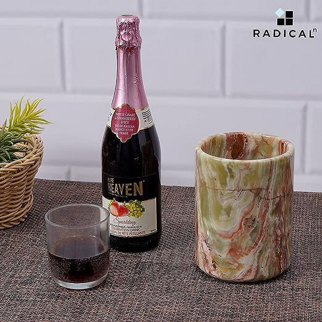 Handmade Marble Wine Chiller 5x5x6.5 Inch Z660