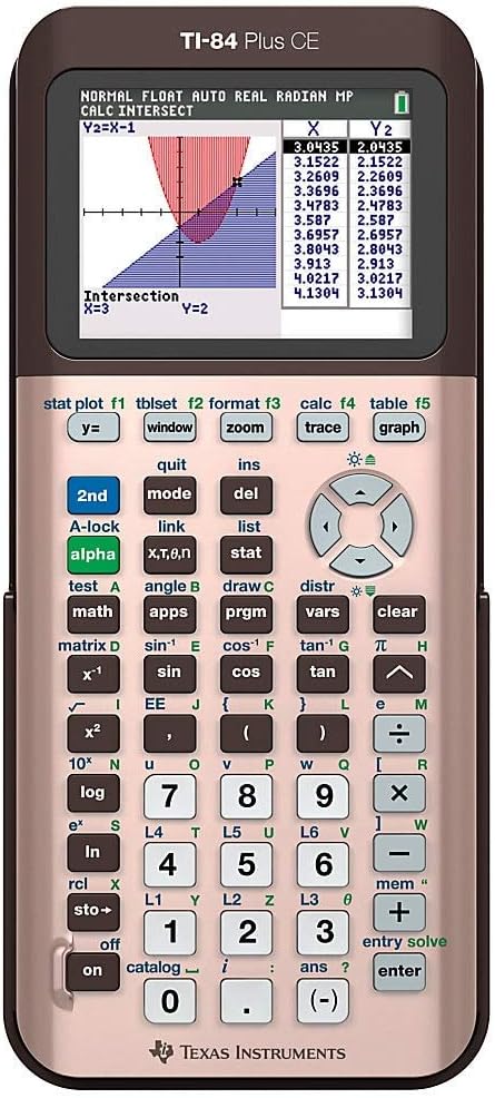 Black 7.5 Inch Color Graphing Calculator R4399