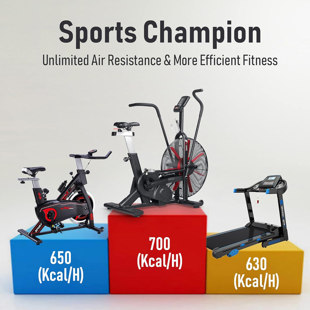 Indoor Cycling Stationary Bicycle with Air Resistance W18143