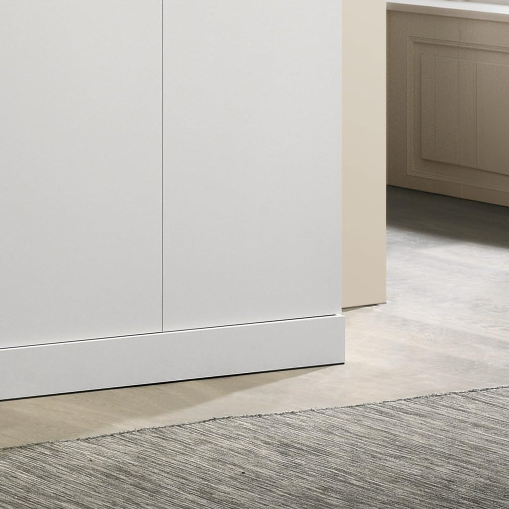 White 3 Doors Wooden Armoire Wardrobe W2188