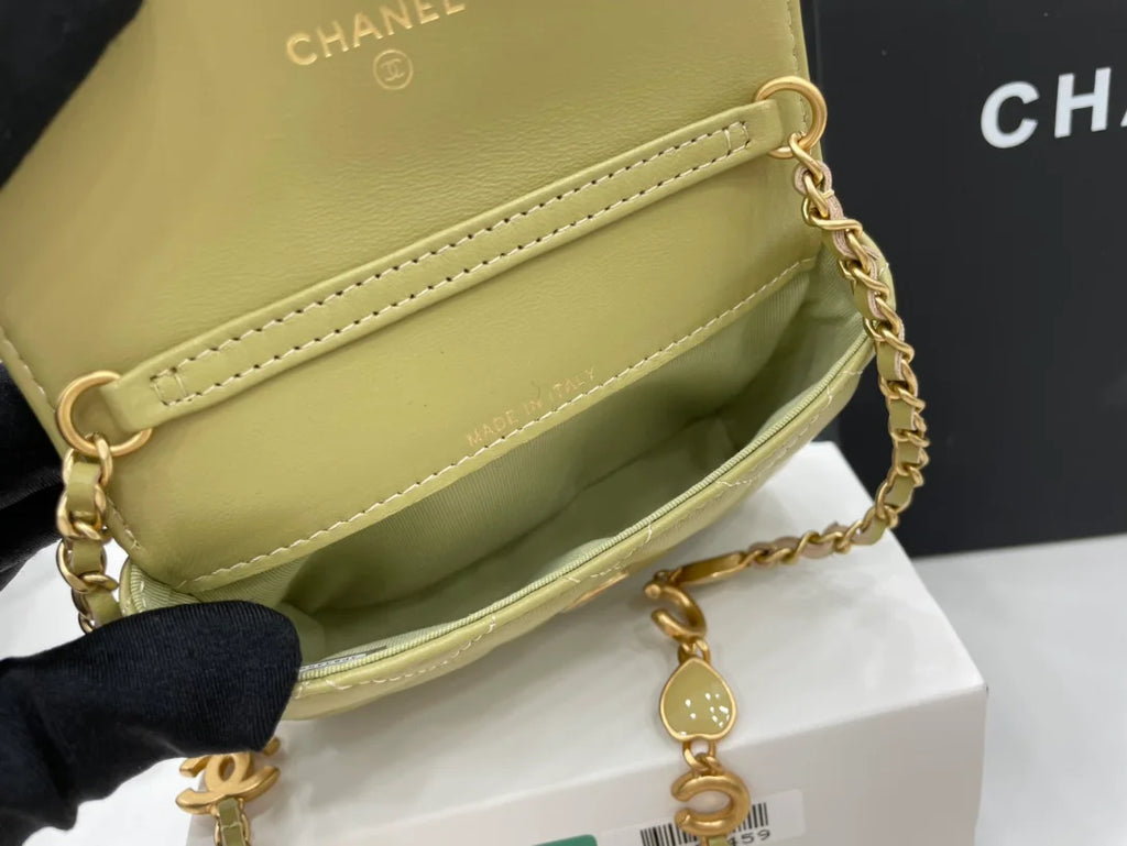 Distressed Green Women's Bags E514
