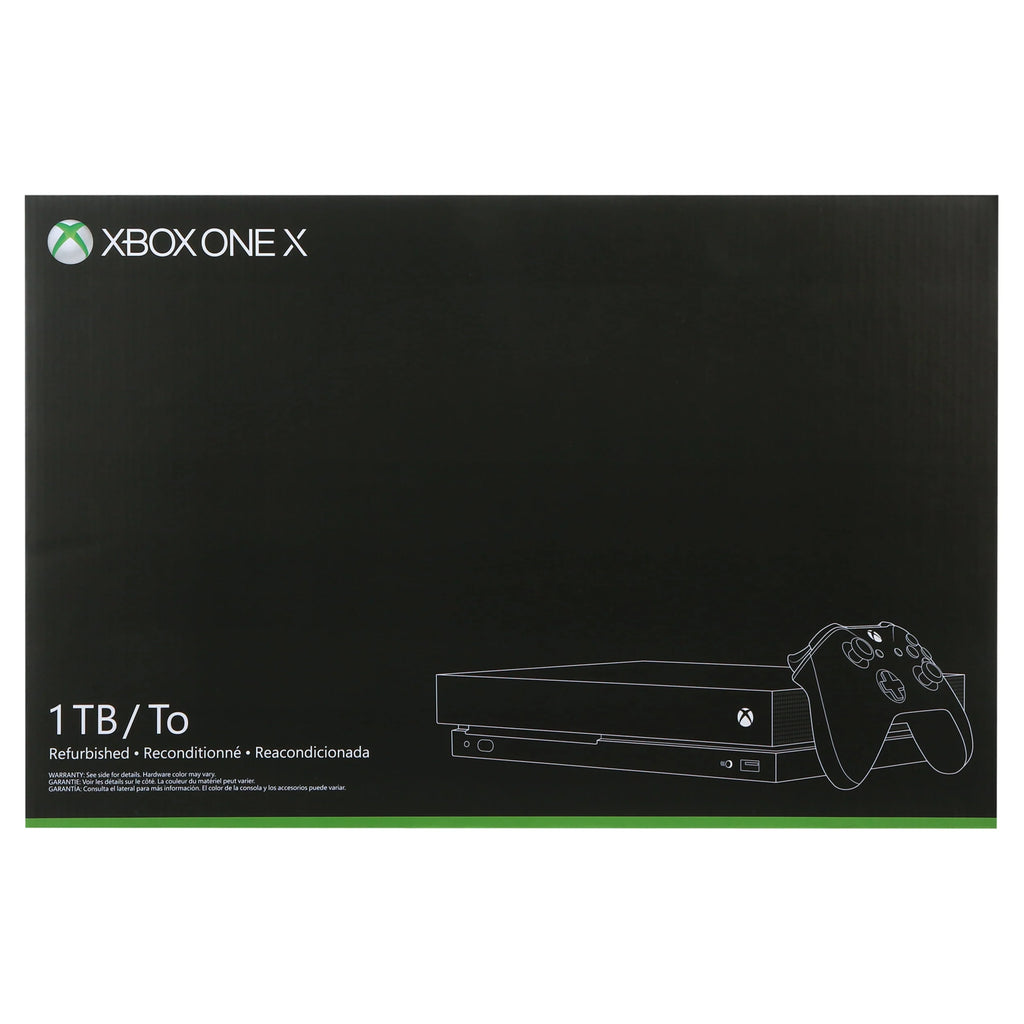 Refurbished 1TB 4K Ultra HD Gaming Console in Black Q6477