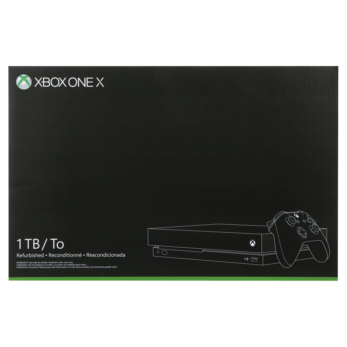 Refurbished 1TB 4K Ultra HD Gaming Console in Black Q6477